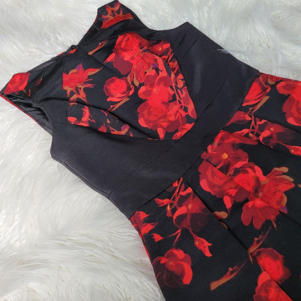 Taylor Floral Print Dress Sz 4